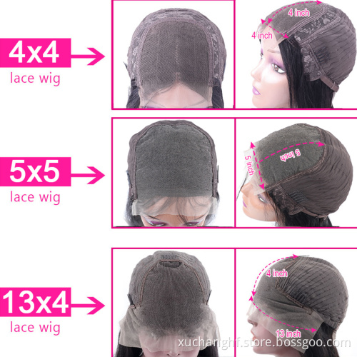 HD 613 Transparent Blonde Human Hair Full Lace Wig, Ombre Bob Half Lace Front Wig Human Hair, Blonde 613 Hd Lace Frontal Bob Wig